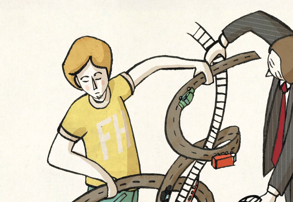 Lebensraum und Technik – Illustrationen