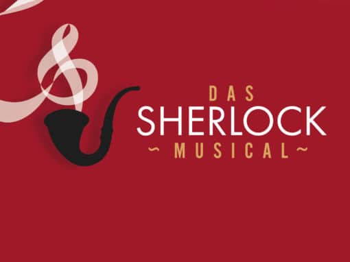 Das Sherlock Musical – Logo und Plakate