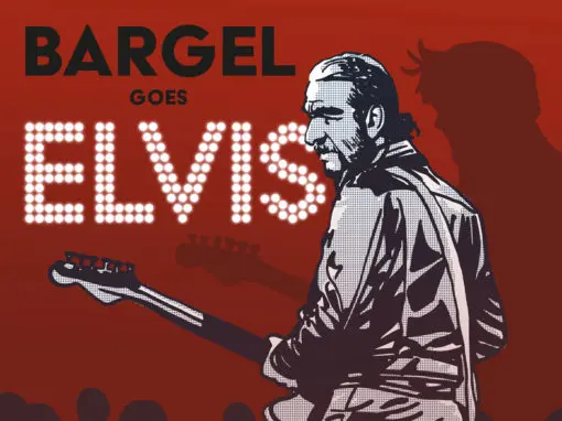 Bargel sings Elvis – Illustration und Plakat