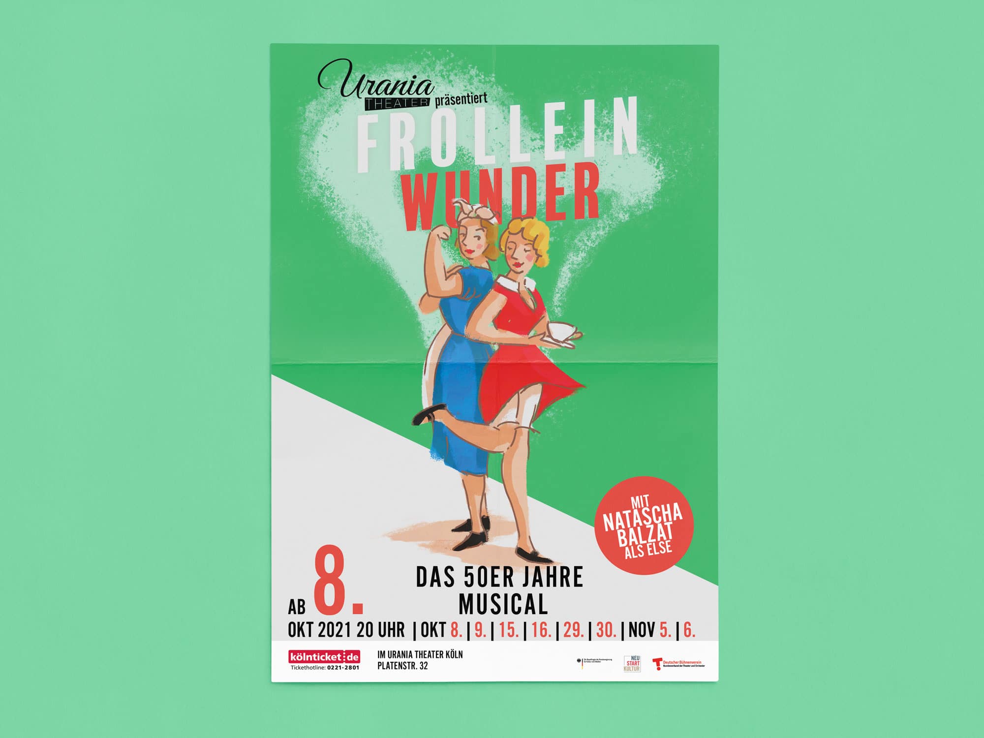 Frolleinwunder – Plakat