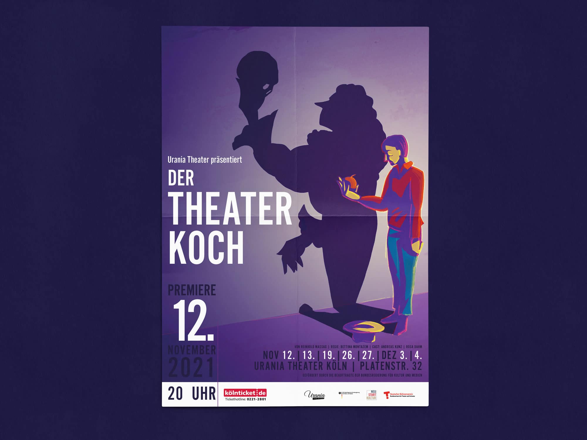 Der Theater Koch – Plakat