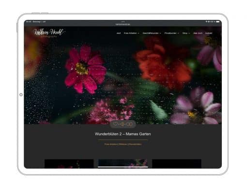 Fotografieportfolio – Website
