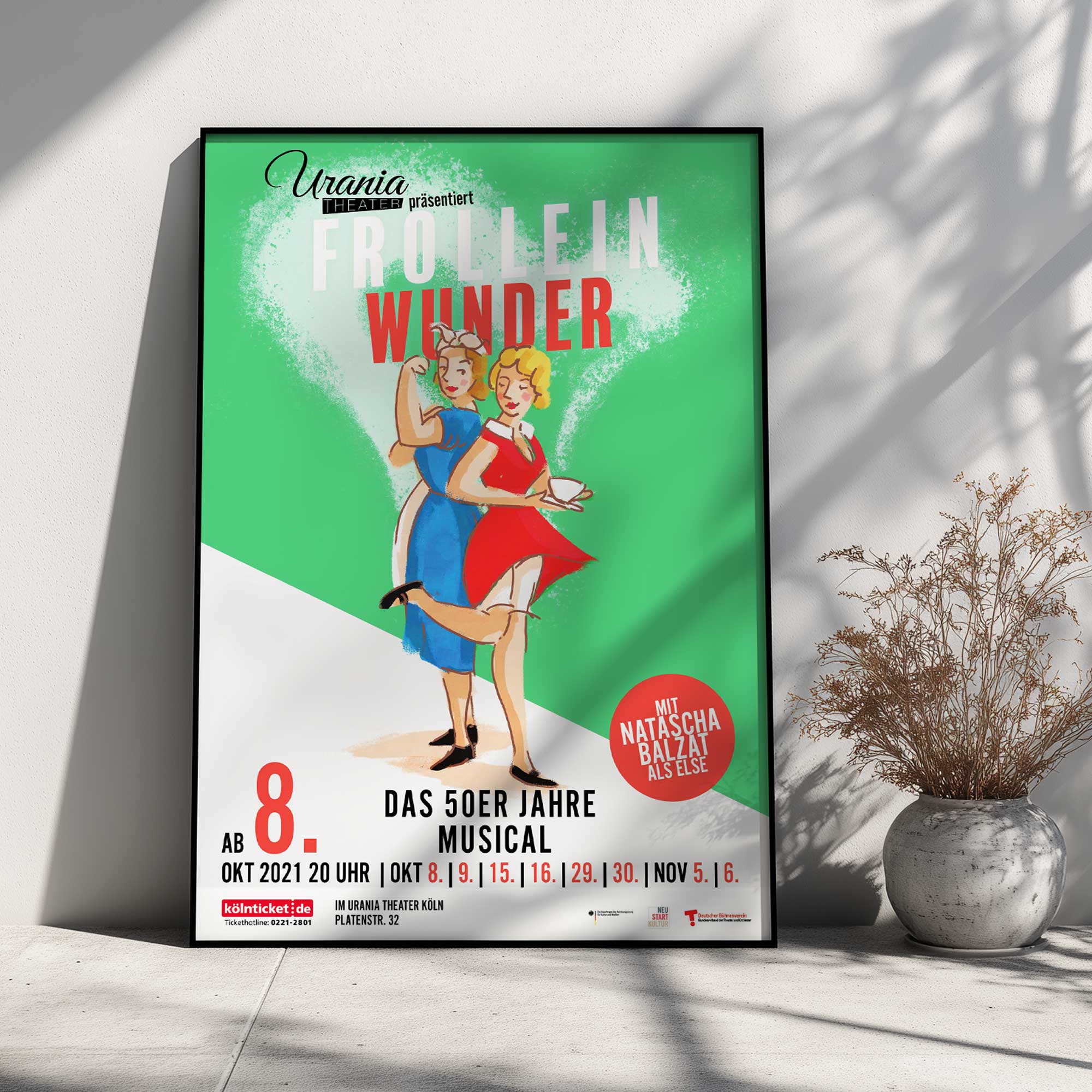 Frolleinwunder – Plakat