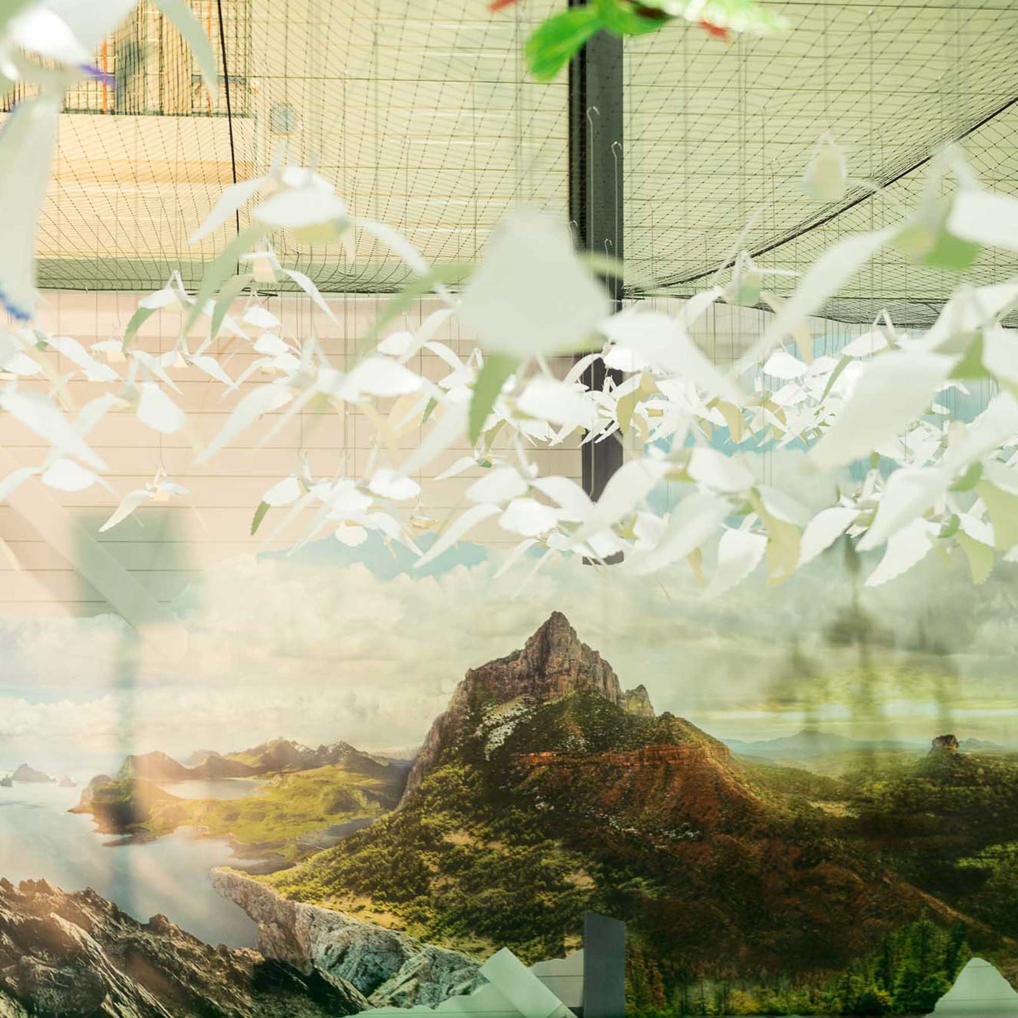 2000 Friedenstauben aus Papier – Explo 2017