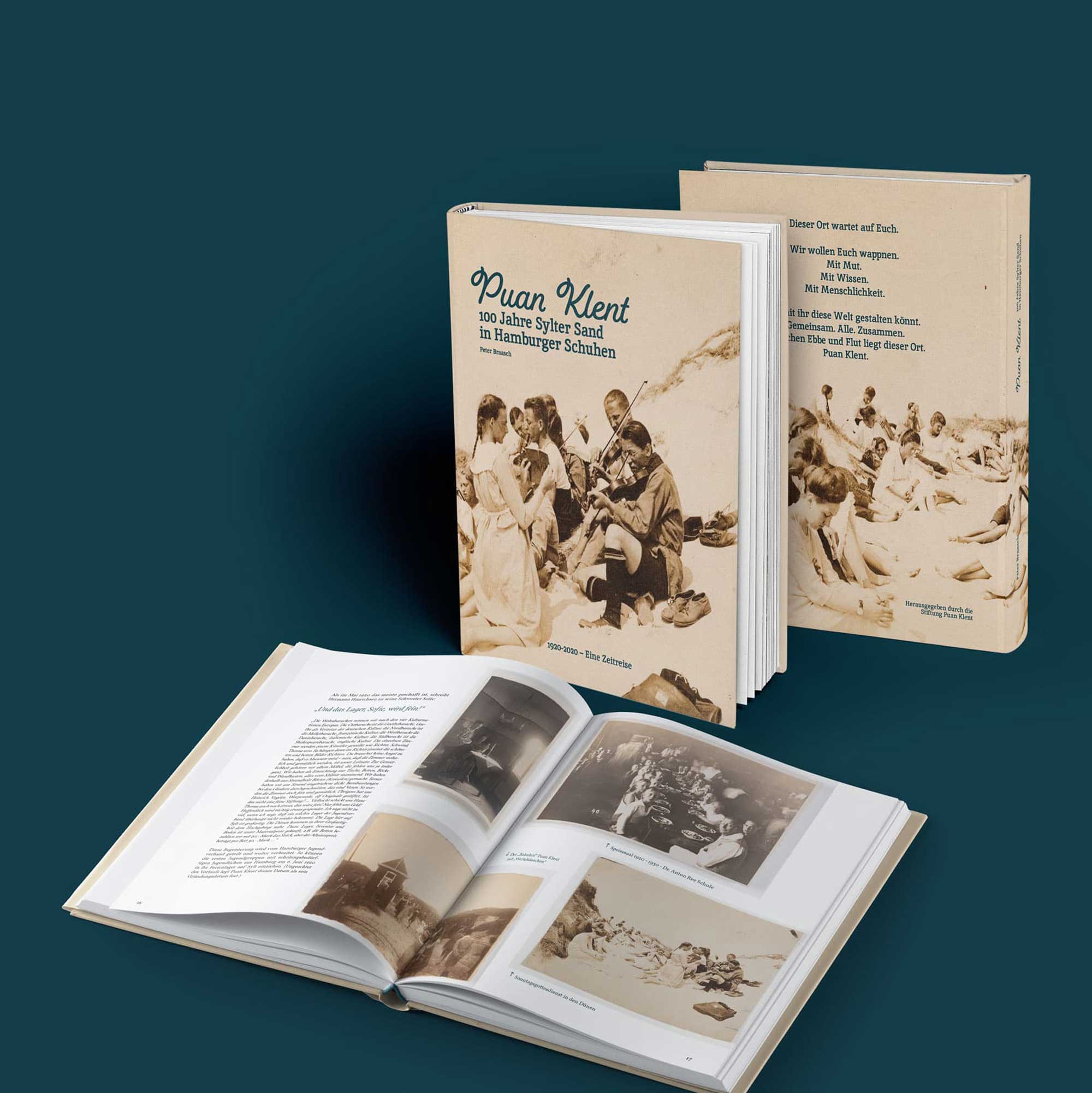 100-Jahre-Chronik – Buchlayout und Satz