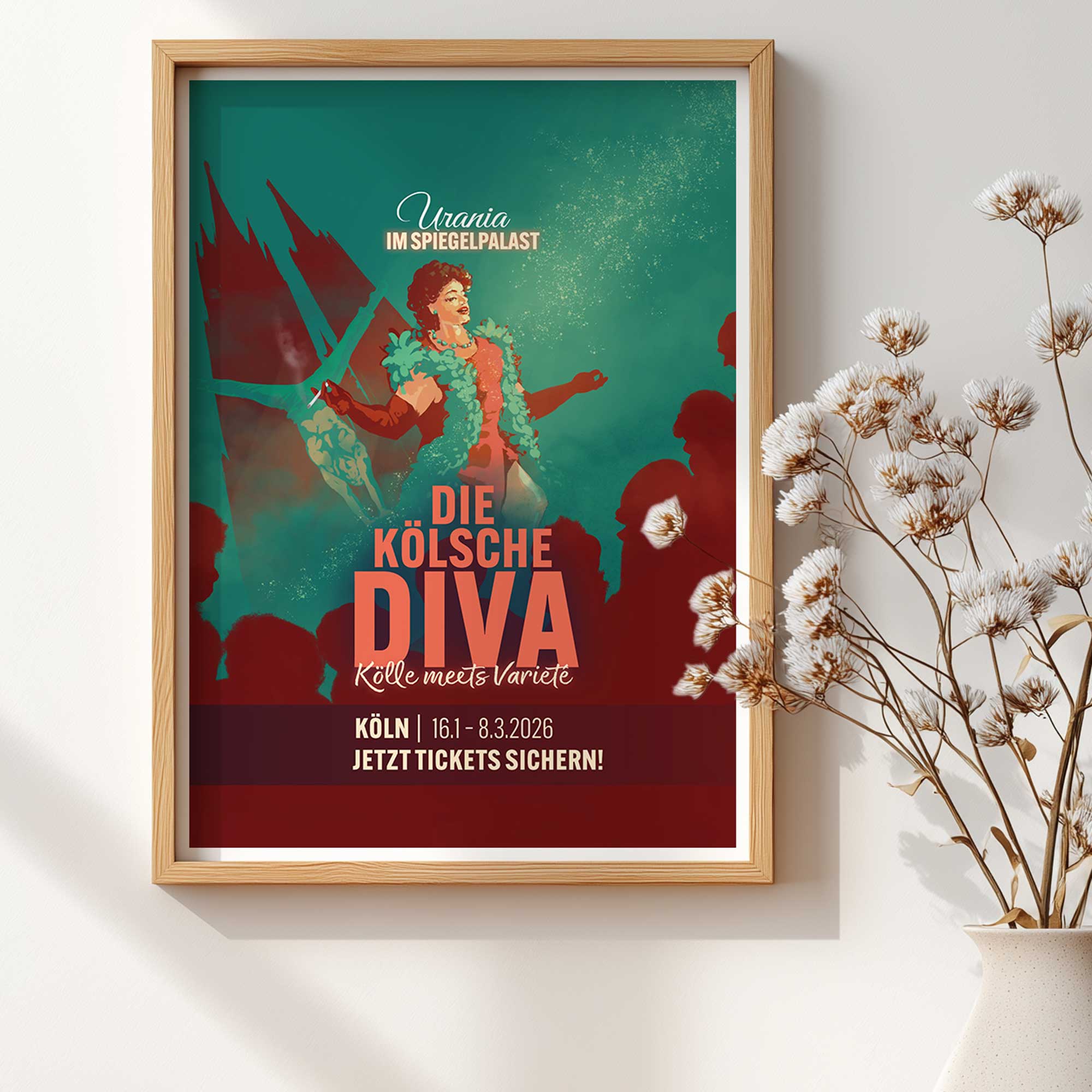 WALlisser Variete Poster Plakat Solavento